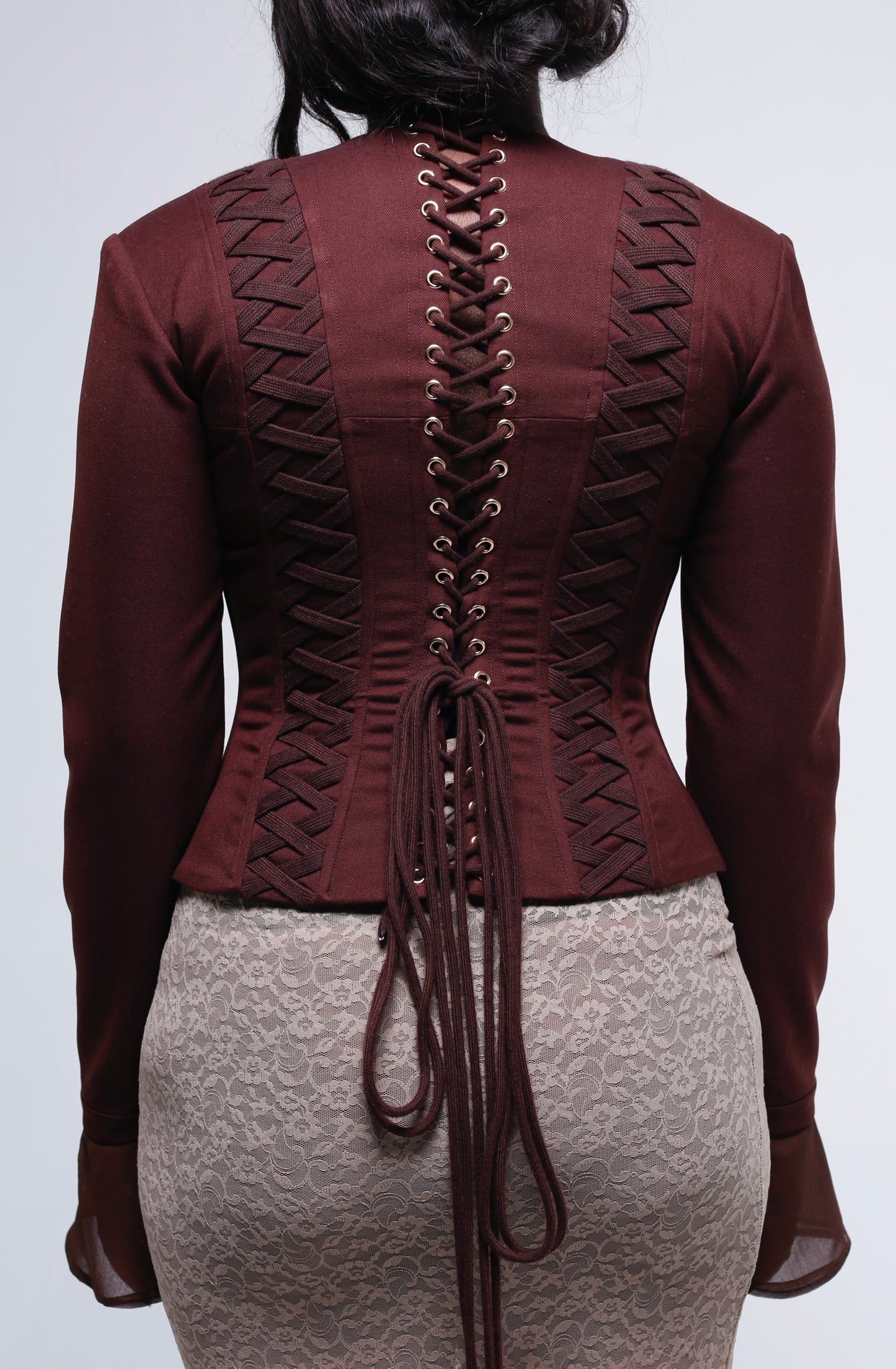 Tina Burgundy Sample